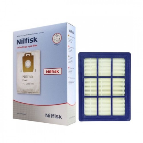 Nilfisk Uyumlu Select Comfort Allergy Elektrikli Süpürge Hepa Filtre ve Toz Torbası