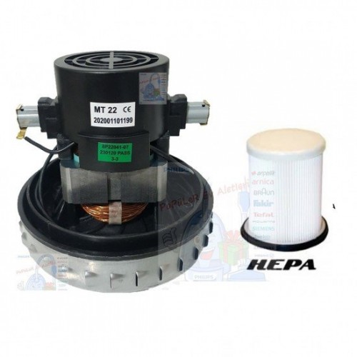 ARNİCA HEPATECH HALI YIKAMA VE SÜPÜRGE MOTORU +FİLTRE