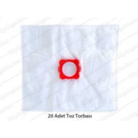 SÜPÜRGEMARKET için Kampanyalı Wonderbag Toz Torbası - 20 Adet