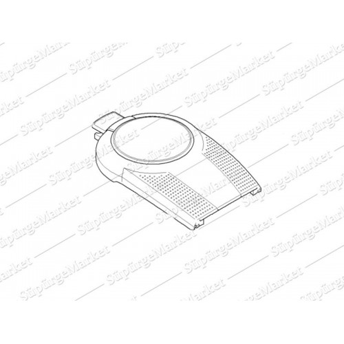 BOSCH için 709752 Relaxx'x Süpürge Orijinal Üst Kapak
