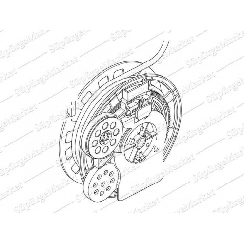 PHILIPS için 432200537521 Süpürge Kablo Sarıcı