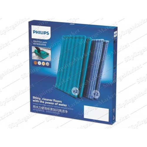 PHILIPS için XC 8043 Süpürge Başlık Microfiber Bezleri