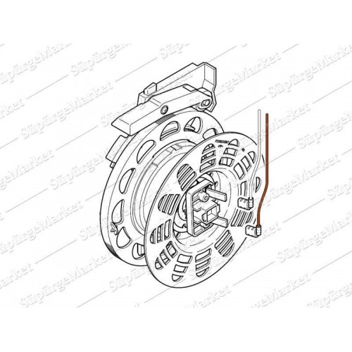 PHILIPS için 432200537061 Süpürge Kablo Sarıcı
