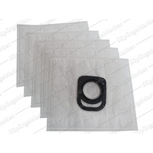 ROWENTA için RO 6373 Silence Force Compact 3 Katlı Bez Toz Torbası - 10 Adet