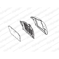 SAMSUNG için VC 15F50VNVR Çıkış Filtre Kapağı