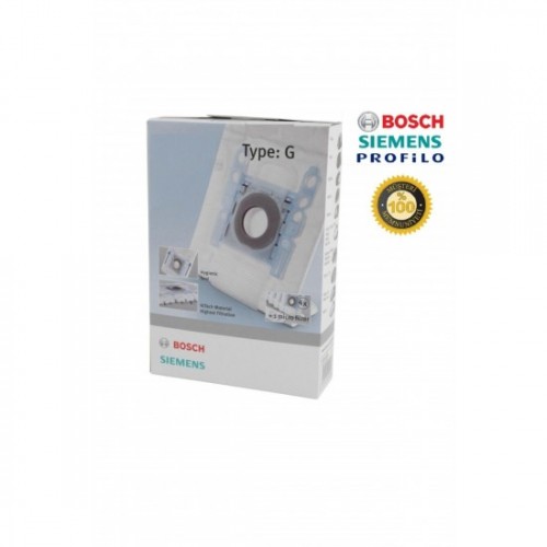 Siemens Süper XS - XXS Dino Toz Torbası 4 Adet + MİCRO FİLTRE