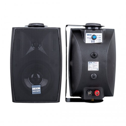 Dexun D-4T 10 CM 150 Watt 100 Volt 4'' Siyah Trafolu Sütun Hoparlör (Komutatörlü)