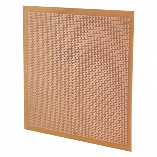 Bakır Plaket Delikli 100x100 mm