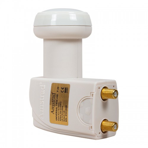 Amstrad F-20 Altın Uçlu 0.1dB Çiftli Lnb