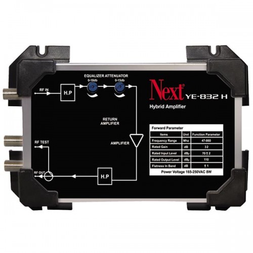Next YE-832 Hybrid 32 dB 47-860 Mhz Amplifikatör