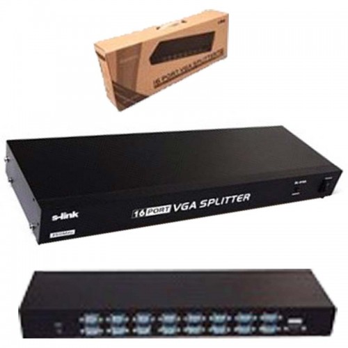 S-Link VS-916A 16 Port Vga Dağıtıcı