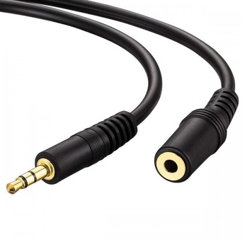 3.5 Mm Stereo Erkek/Dişi 10 Metre Uzatma Kablo