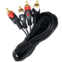 2RCA-2RCA 10 Metre Kablo Elektromer