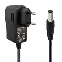 Sun Direct SW15-120S100V 12 Volt 1 Amper 5.5x2.5mm Uçlu Plastik Kasa Priz Tipi Adaptör