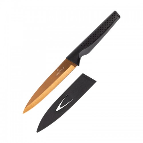 Crofton Titanyum Bronz Renk Bıçak 23 Cm