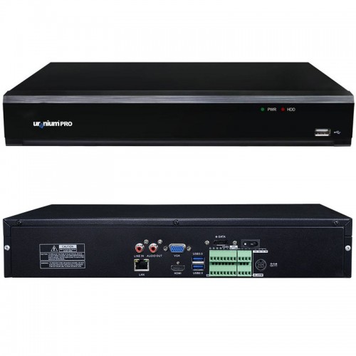 Uranium Pro UP-NVR-4K32324 8MP 32 Kanal Alarm 4xSata Nvr Kayıt Cihazı