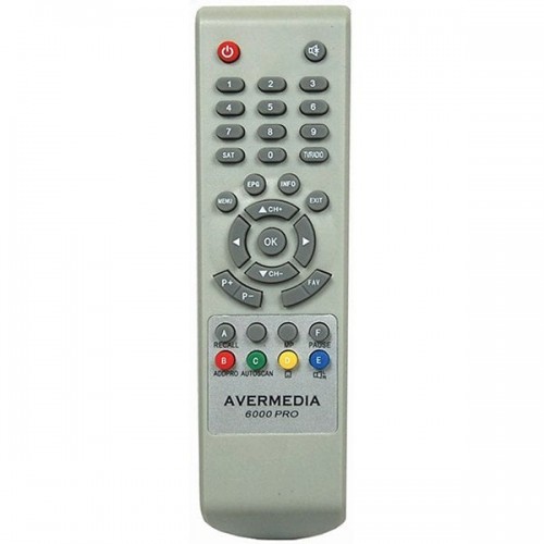Avermedia 6000 Pro - Nextstar - Herz 980 - Kawai KW 6000 - Funny - Kamosonic Kara 6000 - Envision Uydu Alıcı Kumandası