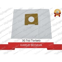 SÜPÜRGEMARKET için Kampanyalı ARS4 Toz Torbası - 30 Adet