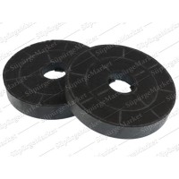 SÜPÜRGEMARKET için Universal Davlumbaz Aktif Karbon Filtresi Dairesel - 135x25mm